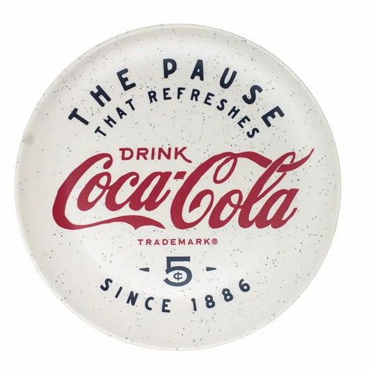 Coca-Cola Store Premium - Coca-Cola Melamine Dinner Plate -10.5"