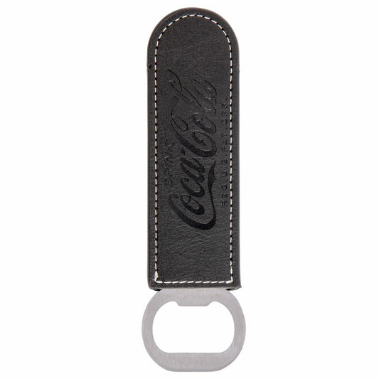 Coca-Cola Store Premium - Coca-Cola Faux Leather Bottle Opener