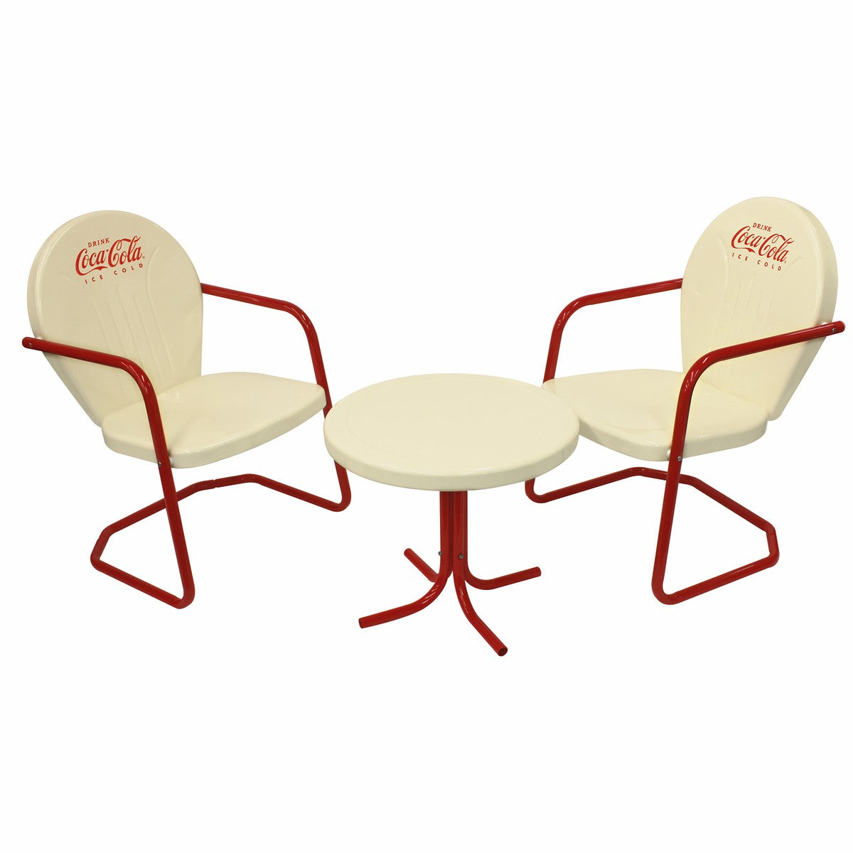 Coca-Cola Store Classic - Coca-Cola Vanilla Tulip Bistro Set - 3PC