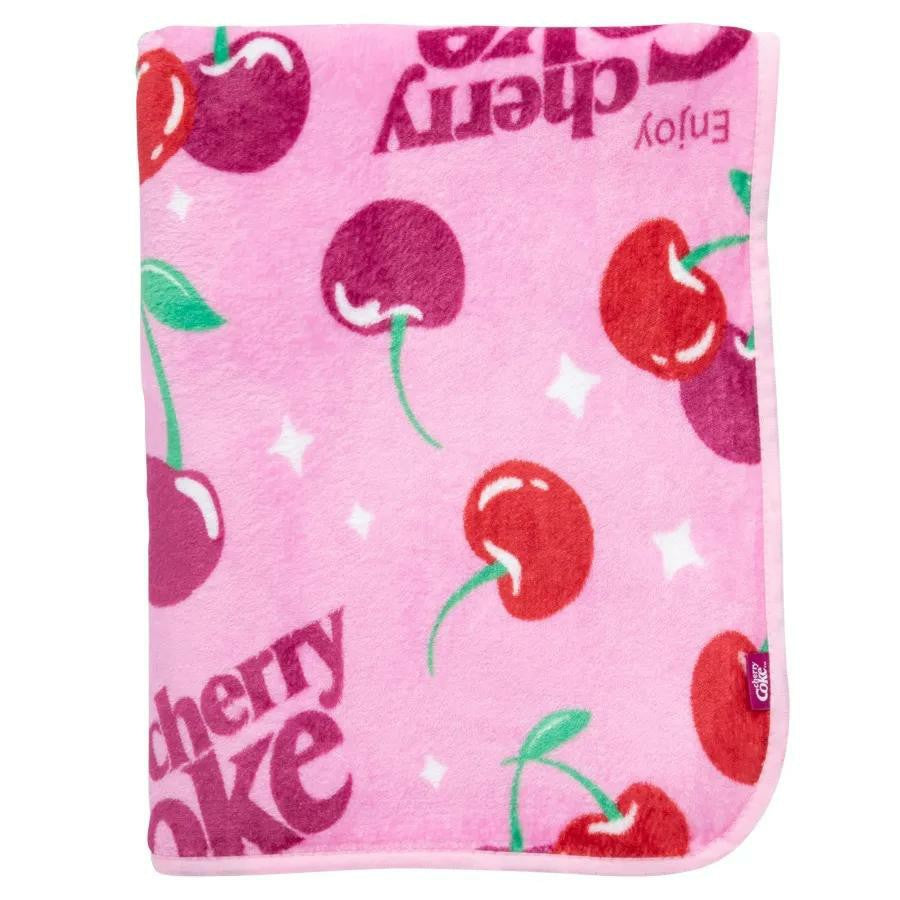 Coca-Cola Store Special Offer - Cherry Coke Plush Blanket