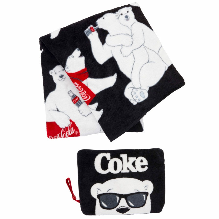 Coca-Cola Store Essential - Coca-Cola Polar Bear Travel Blanket