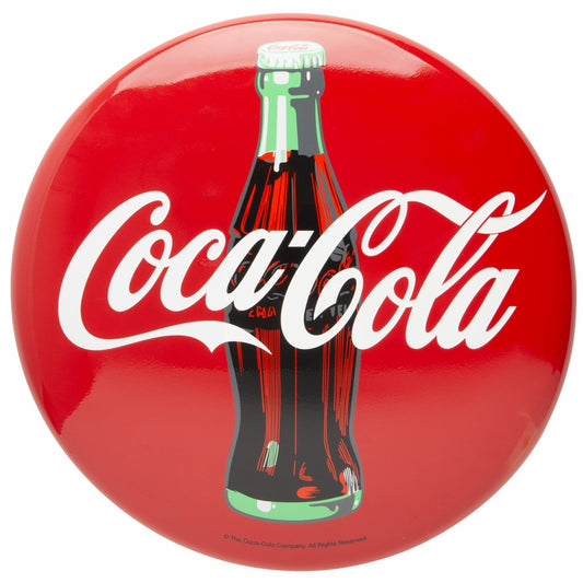 Coca-Cola Store Top Pick - Coca-Cola Bullseye Metal Sign