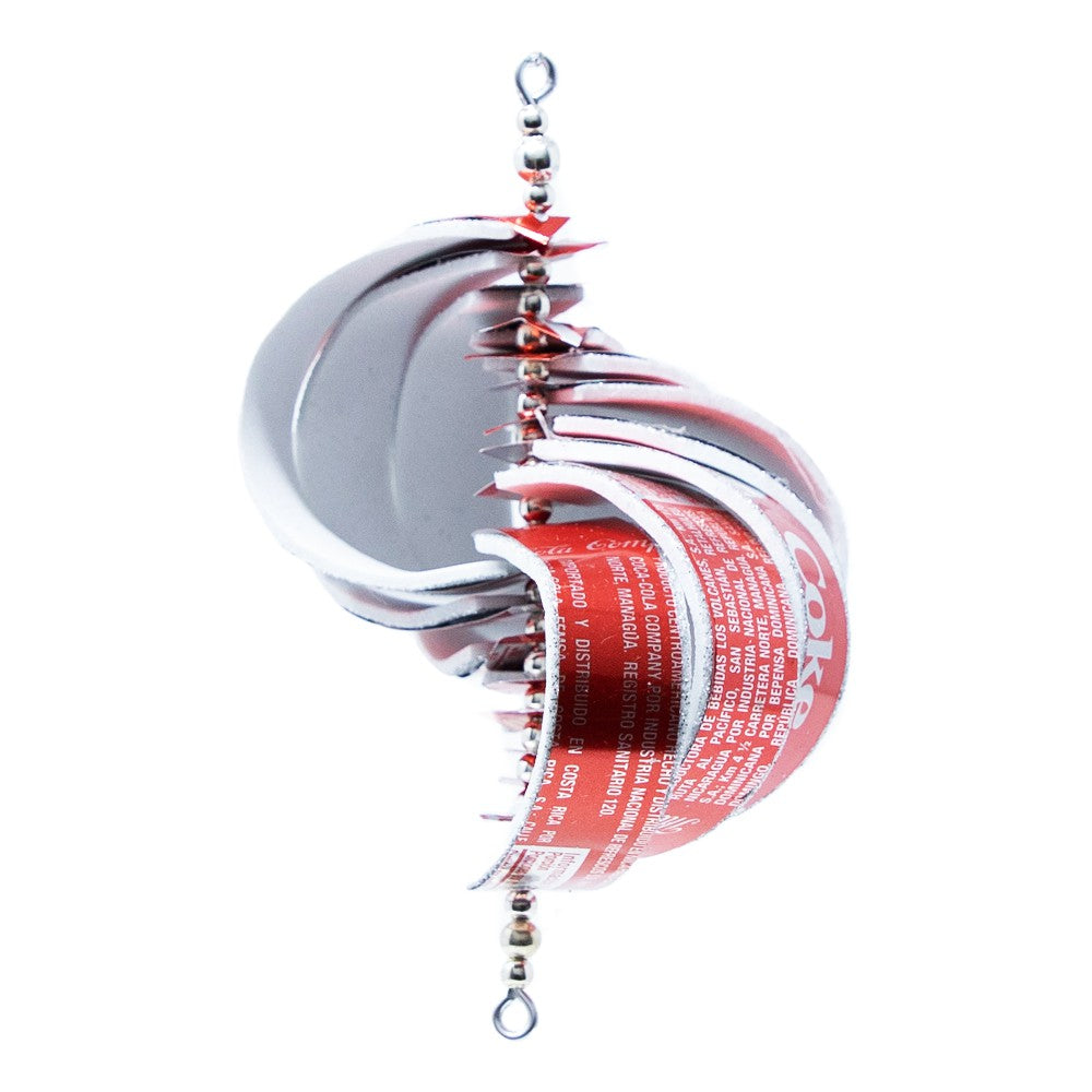 Coca-Cola Store Latest - Coca‑Cola Drop Ornament | 4.5"x3"x3" Handmade from Recycled Aluminum