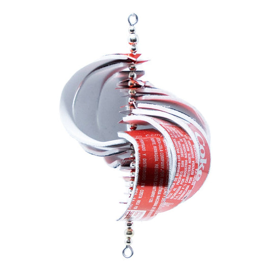 Coca-Cola Store Latest - Coca‑Cola Drop Ornament | 4.5"x3"x3" Handmade from Recycled Aluminum
