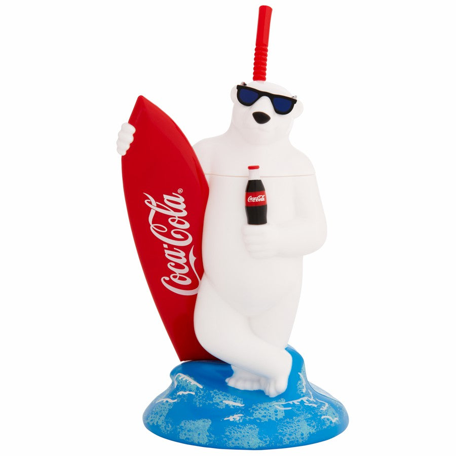 Coca-Cola Store Customer Favorite - Coca-Cola Polar Bear Surfer Sipper 16 oz