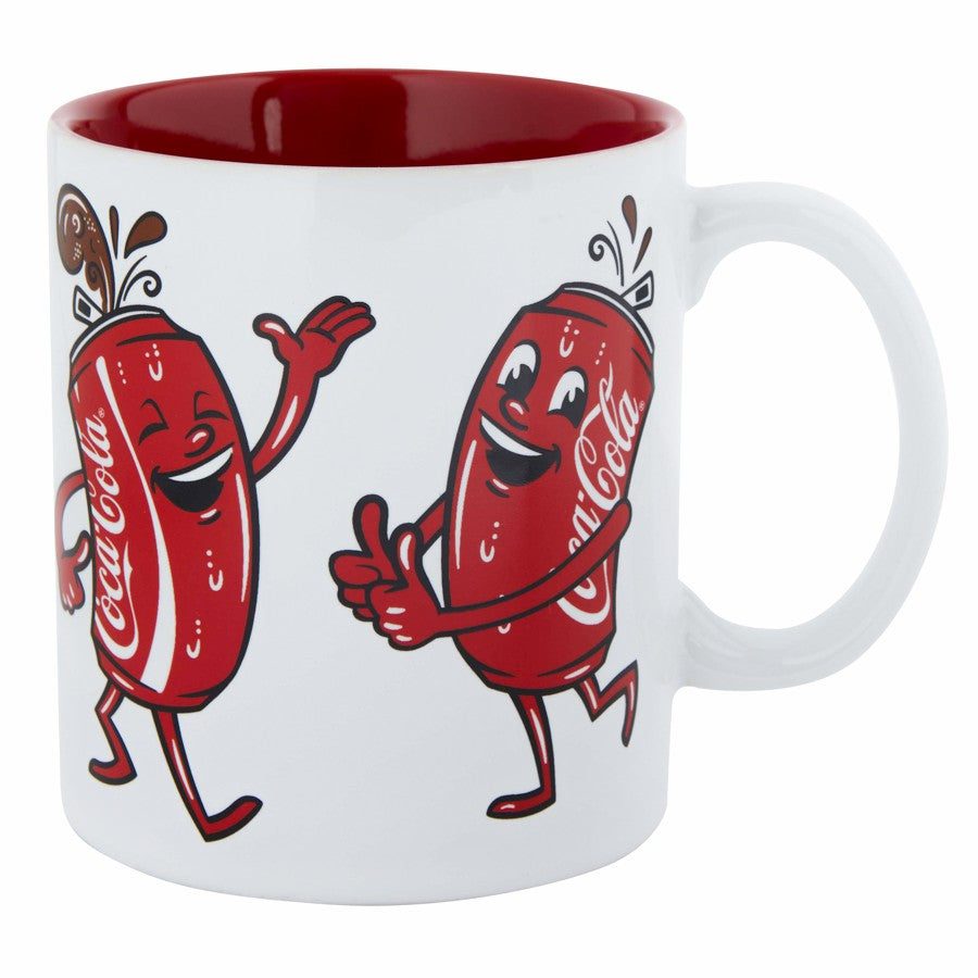 Coca-Cola Store Classic - Coca-Cola Can Guy Mug – Fun Ceramic Drinkware