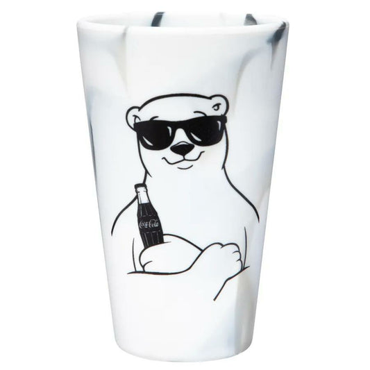 Coca-Cola Store Hot Sale - Coca-Cola Polar Bear Marble Silipint Tumbler 16oz