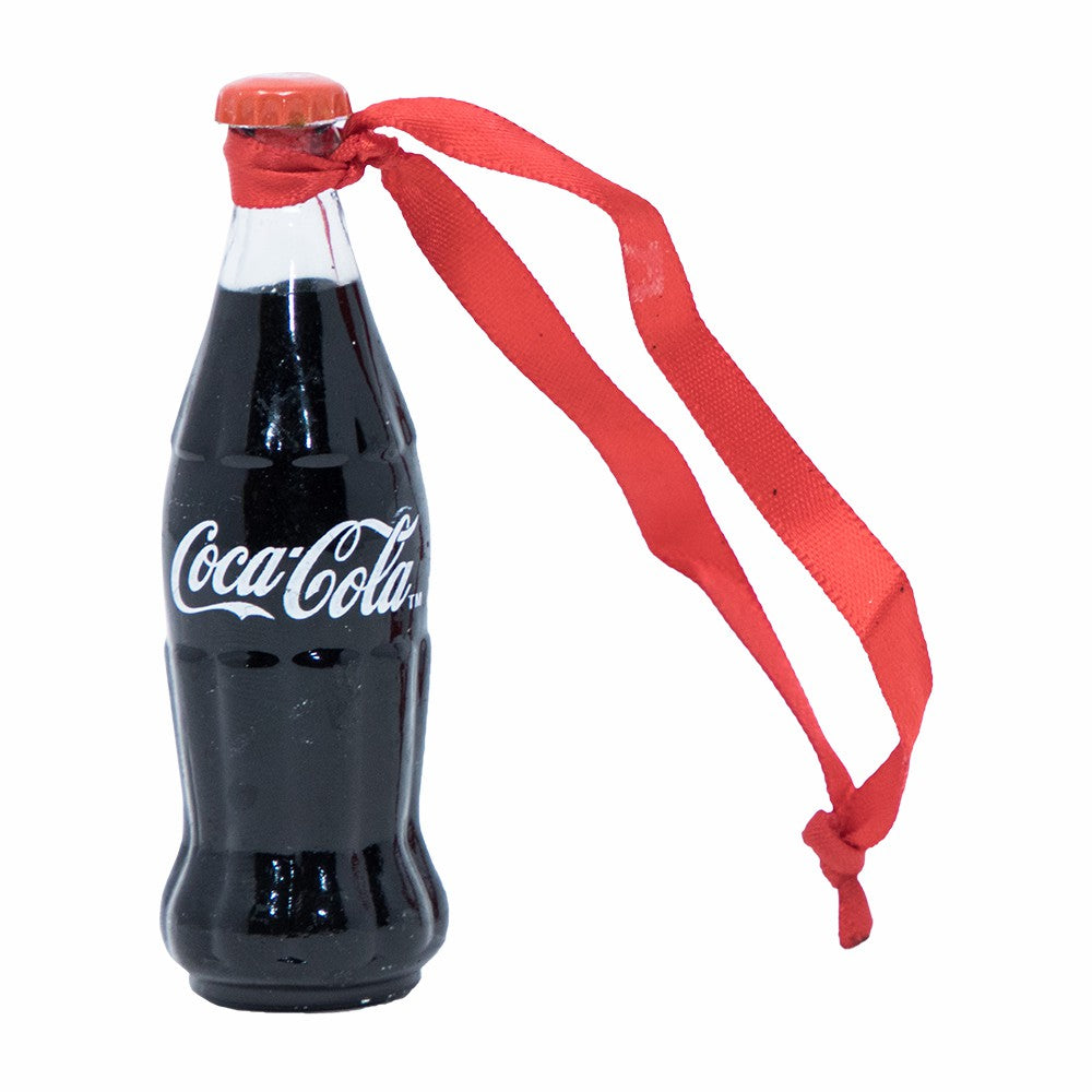 Coca-Cola Store Quality - Coca-Cola Mini Bottle Painted Ornament | Coca-Cola Store