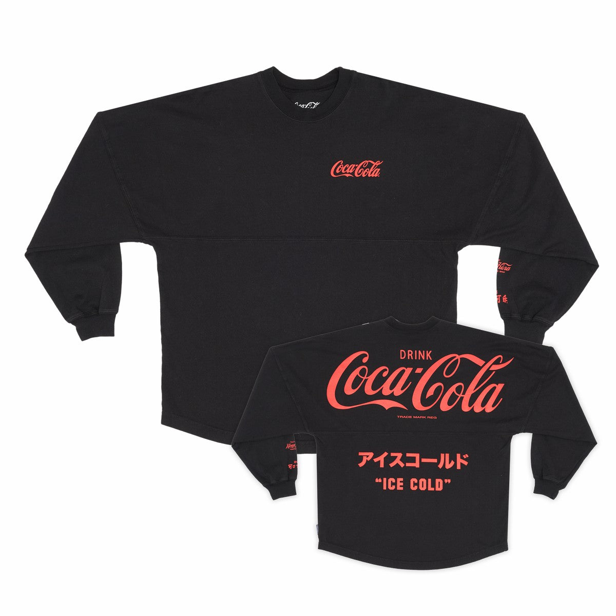 Coca-Cola Store Latest - Coca-Cola X Spirit Jersey Global Style Unisex LS Tee