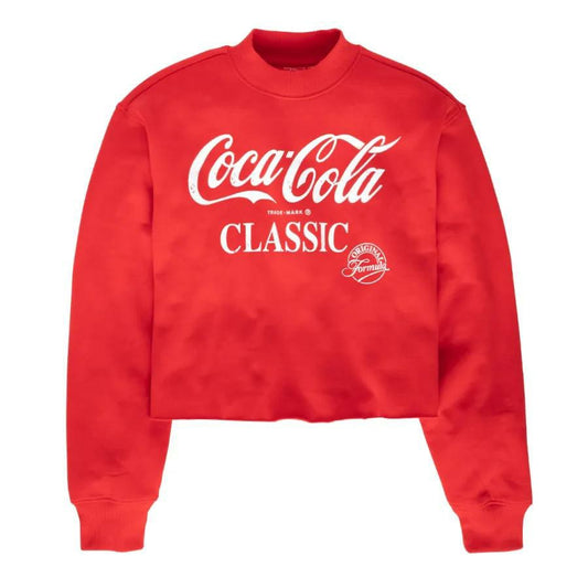 Coca-Cola Store New - Coca-Cola Classic Women's Pink Crew Fleece