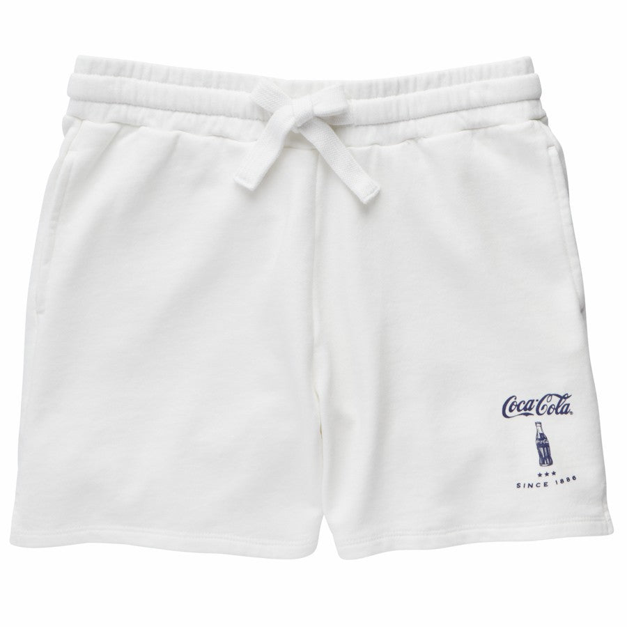 Coca-Cola Store Trusted - Coca-Cola Women's White Fleece Shorts