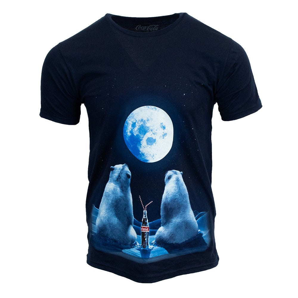 Coca-Cola Store Premium - Coca-Cola Full Moon Polar Bears Unisex Tee
