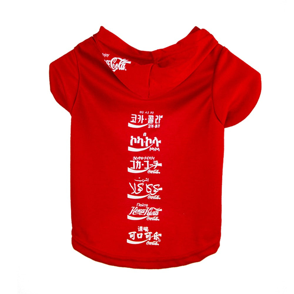 Coca-Cola Store Classic - Coca-Cola Languages Pet Hoodie